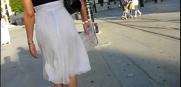  transparent skirt